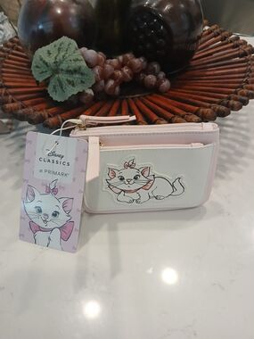 Primark Disney Classics Marie Cat Pink Zip Wallet